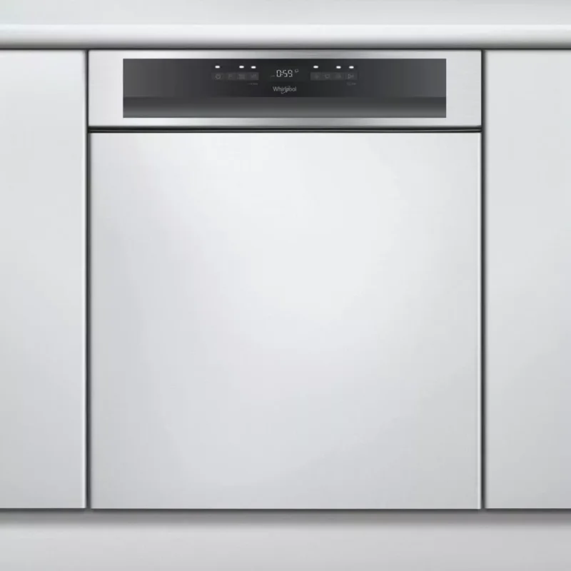 Whirlpool WBO 3T133 PF X Beépíthető mosogatógép, 14 teríték,9.5 L,10 prog.,43 dB,D,Alsó evőeszk.,60 cm,Digit.kijelző,Autom.ajtónyit. Alacsony ár