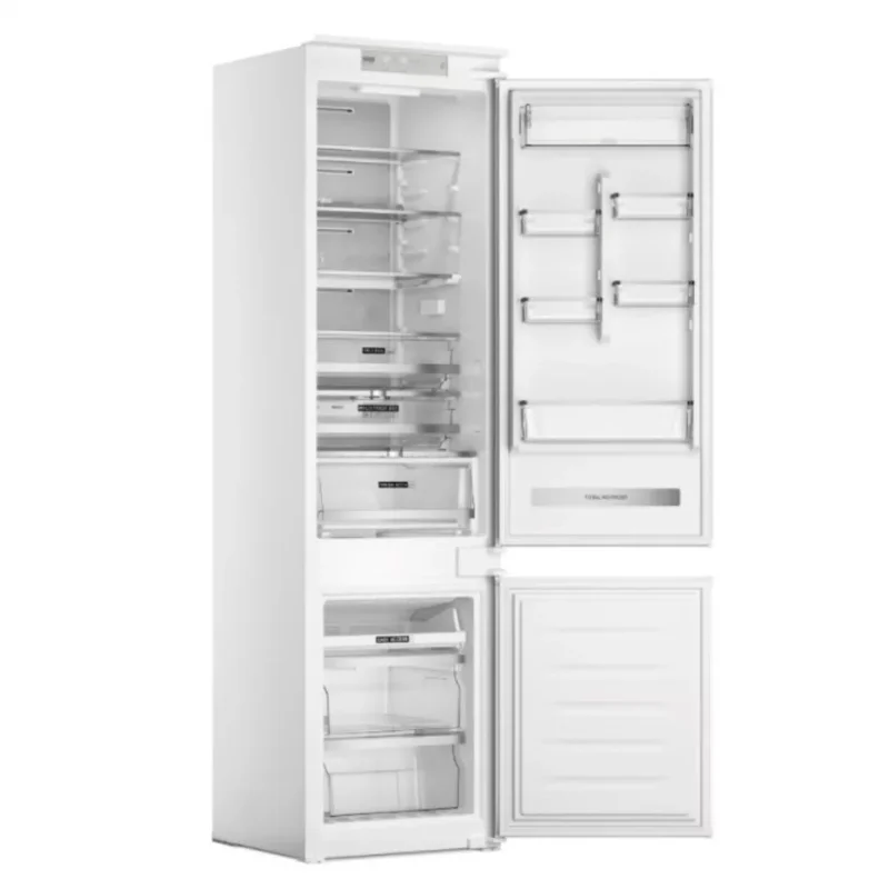 Whirlpool WHC20 T593 P Beépíthető Alulfagyasztós hűtőszekrény, D,212L/68L,Nofrost,32 dB,Szél 54 cm,Mag 193.5 cm,Mély 55 cm Kedvezmény