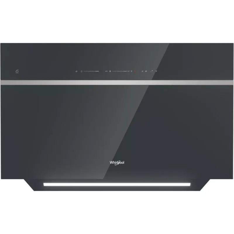 Outlet Whirlpool WHVS 90 F LT C K Fali páraelszívó LED világítás 1 db motor,801 m3/h,35-72 dB,89.8 cm széles,A++