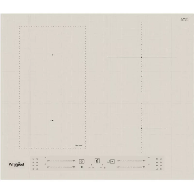 Whirlpool WL S2760 BF/S Beépíthető Indukciós főzőlap Keret nélküli,7200 W,Érintőszenzoros,Gyerekzár, Prémium