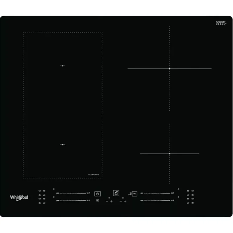 Expressz szállítás Whirlpool WL S7960 NE Beépíthető Indukciós főzőlap Keret nélküli,7200 W,Érintőszenzoros,Gyerekzár,