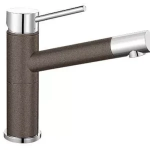 Olcsóbb Blanco ALTA COMPACT Silgránit-K Kávé színű-K Gránit - króm csaptelep (515324)