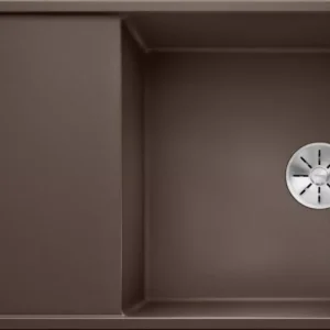 Ne maradj le Blanco AXIA III XL 6S Silgránit Kávé színű fa tart.Gránit mosogatótál (523509)