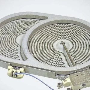 Bosch/Siemens főzőlap fűtőbetét 2 körös 2400/1600W.(00670016 helyettesítő) Expressz szállítás