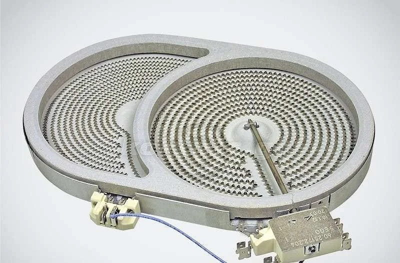 Bosch/Siemens főzőlap fűtőbetét 2 körös 2400/1600W.(00670016 helyettesítő) Expressz szállítás