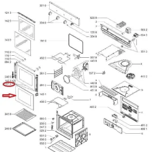 Korlátozott ajánlat Whirlpool/Indesit sütőajtó külső üveg (481010767405)