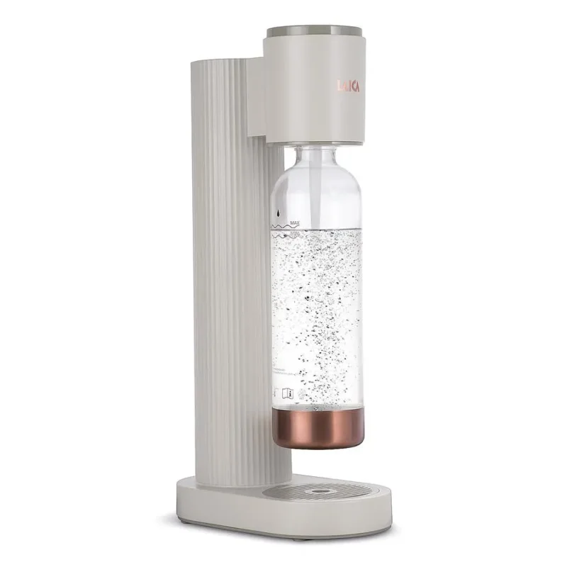 Expressz szállítás Laica szódagép törtfehér + patron + palack, 1 liter (HI8200W)