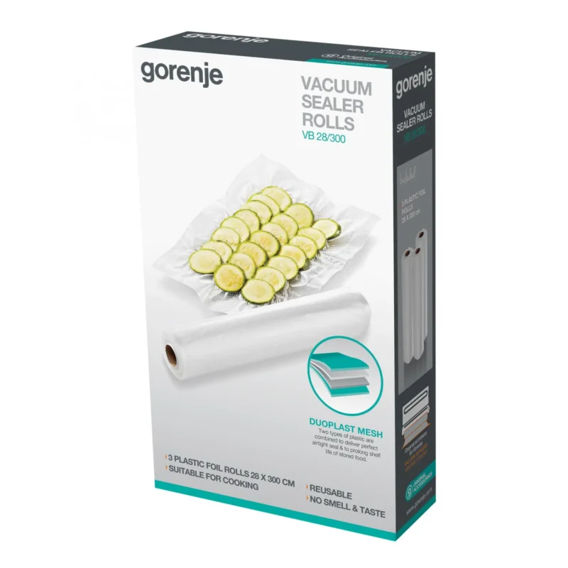 Újdonság Gorenje VB28/300 zacskó, 2 literes, 3db, 28 x 300 cm