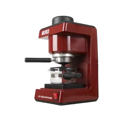 Szarvasi SZV-612/3 Mini Espresso kávéfőző, bordó Szuper akció