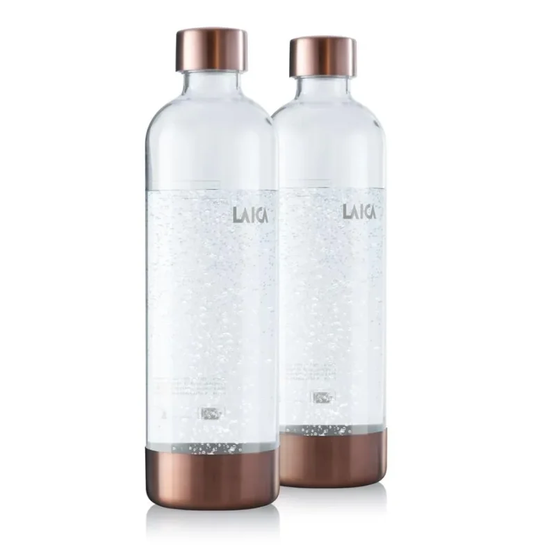 Laica szódagép palack, 1 liter, 2db-os csomagolás (AHI0680) Kedvezményes ár