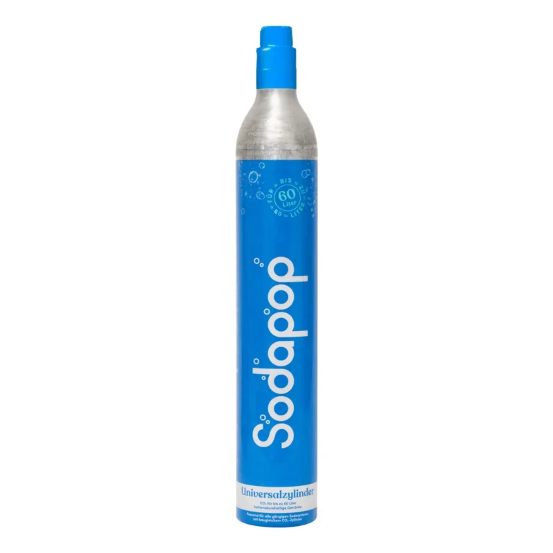 Sodapop univerzális patron szódakészítő géphez, CO2 patron, 425g, 60-80 liter szóda elkészítéséhez (30151214) Outlet