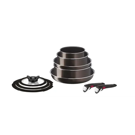 Tefal L1509473 serpenyő szett, fekete Szuper akció