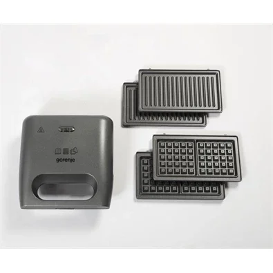 Gorenje SM703GCG 3in1 ezüst gorfi – grill/panini – szendvicssütő Végkiárusítás