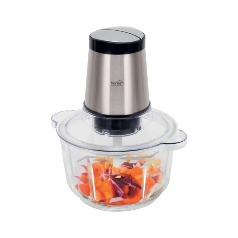 Home HGAP15 aprító, 400 W, 1,8 L üvegtál, 2 gomb, 2 sebességfokozat, STOP funkció, túlmelegedés elleni védelem, 2 kg Olcsó
