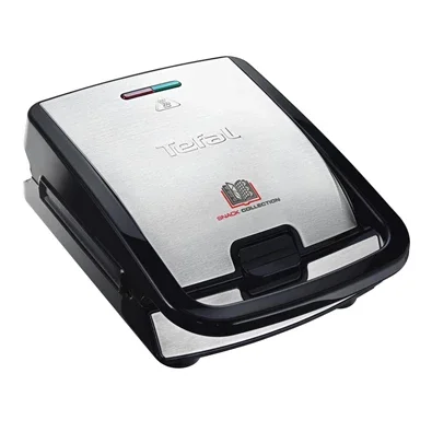 Utolsó esély Tefal SW854D16 Snack Collection 4in1 gorfi – snack /grill/panini – szendvicssütő, inox