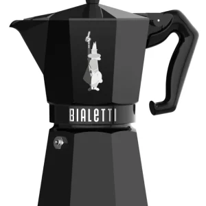 Korlátozott ajánlat Bialetti Moka Exclusive kotyogó, fekete, 6 adagos (9066)