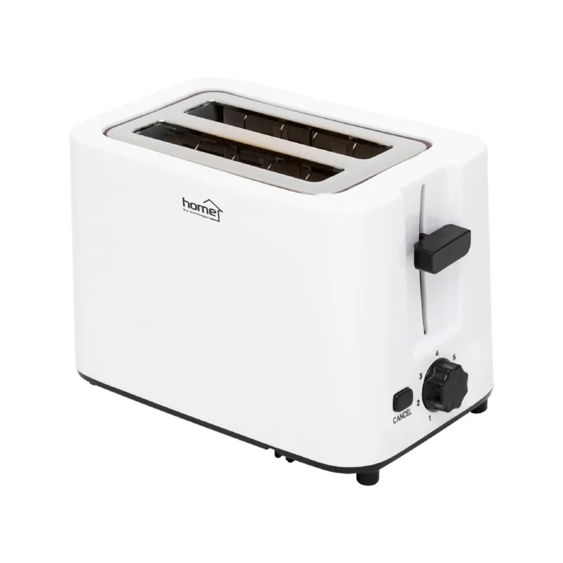 HOME HGKP2 kenyérpirító, 700 W, két szeletes, 7 fokozat, morzsatálca, vezetéktároló Gyors szállítás