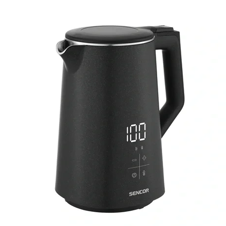 Sencor SWK 0600BK vízforraló hőmérsékletszabályozóval Outlet