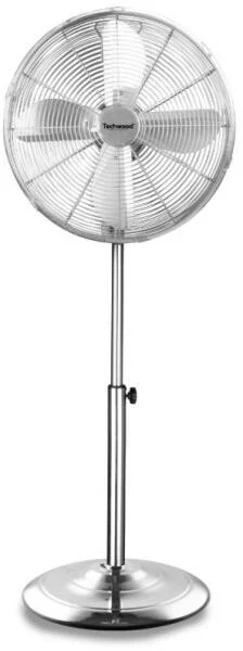 Vedd meg most Home Techwood TVI-455 álló ventilátor, fém, 40 cm-es lapátátmérő, 50 W, 3 sebesség, oszcillálás, hálózati tápellátás