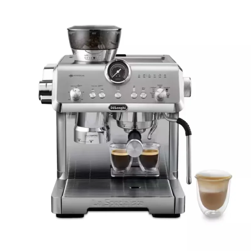 Végkiárusítás DeLonghi La Specialista Prestigio EC9555.M metál beépített őrlős karos kávéfőző