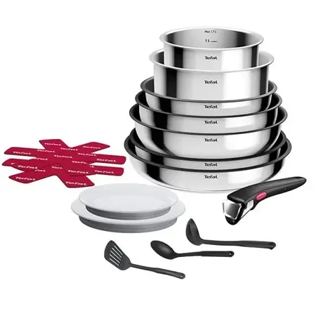 Tefal L881SF04 edényszett Ingenio Cook Eat, 15 részes Szezonális akció