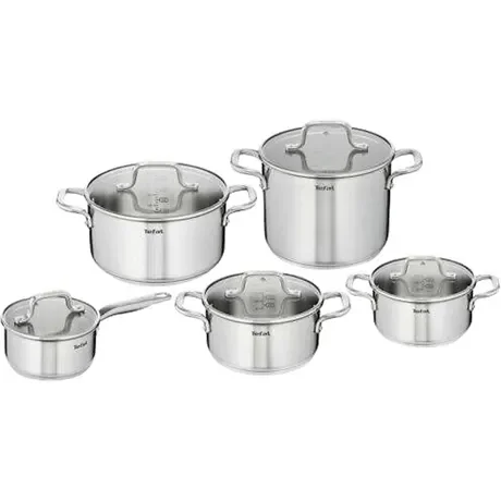 Tefal E492SA25 edénykészlet, 10 részes, Virtuoso Azonnal elérhető