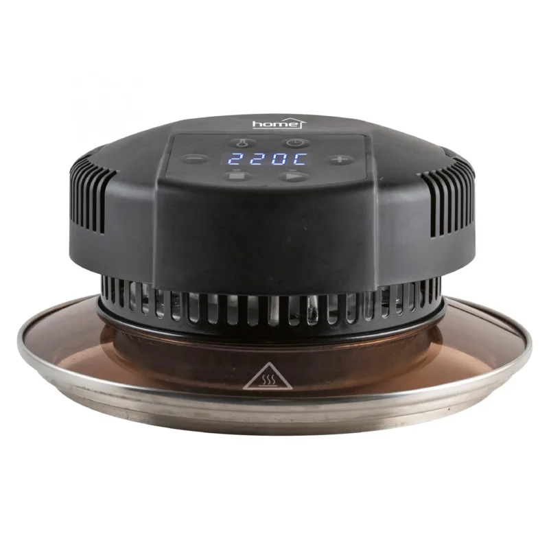 Olcsó Home HG LS 1000 forró levegős sütőfedél, teljesítmény 1000 W, 45 °C – 220 °C-ig állítható hőmérséklet, max. Ř24 cm edény