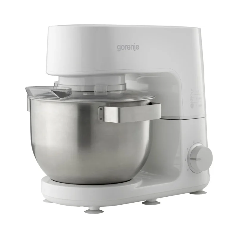 Kedvezményes ár Gorenje MMC800CW konyhai robotgép, 800 W, 5 literes keverőedény, 6 fokozat, 3D keverés