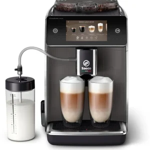 Saeco GranAroma Deluxe SM6682/10 automata kávégép automata tejhabosítóval Biztonságos fizetés