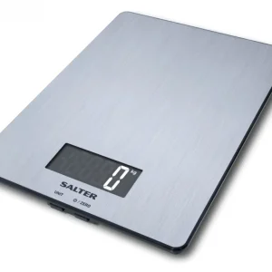Salter Aquatronic konyhai mérleg/5kg/1g/rozsdamentes acél (1103SSDR) Legkelendőbb