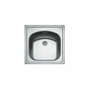 Donau DE 131 mosogatótálca (440x440 mm, 1 medence) komplett 1 1/2" szifoncsomaggal Bestseller