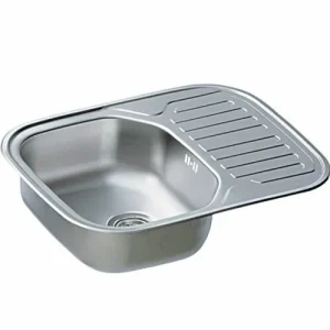 Artenova AE 640 mosogatótálca (650x490 mm, 1 medence+1/2 csepptálca) komplett szifoncsomaggal Expressz szállítás