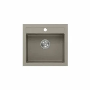 Végkiárusítás Quadron JOHNNY 110 gránit (500x470 mm, 1 medence) soft taupe