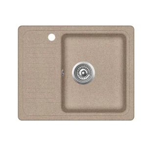 Biztonságos fizetés EVIDO Home 45S compact gránit mosogató, 575 x 460 mm, avena