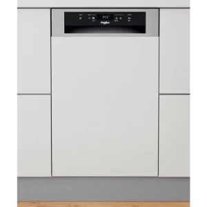 Whirlpool WSBC3M27X Beépíthető kezelőpaneles keskeny mosogatógép, 10 teríték, 9 L , 6 program Gyors kiszállítás