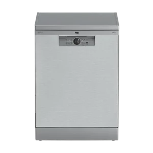 Azonnali szállítás Beko BDFN26540XP Szabadonálló mosogatógép, 15 teríték, 3. kosár, acélszürke, 41dB(A), C, SelfDry, Quick&Shine program
