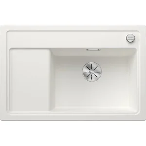 BLANCO ZENAR XL 6S Compact Silgranit mosogatótálca, jobbos medencével, fehér, tartozék nélkül, excenterrel Vedd meg online