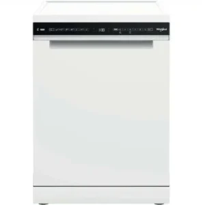 Alacsony ár WHIRLPOOL WH3FD14BN7 Mosogatógép, D , 14 teríték, fehér készülékszín, 10 program, 9,5 l vízfogyasztás , PowerClean és 6. Érzék technológia , digitális kijelző, fix 3. evőeszköztartó fiók, NaturalDry 43 dBA, szupercsendes éjszakai program