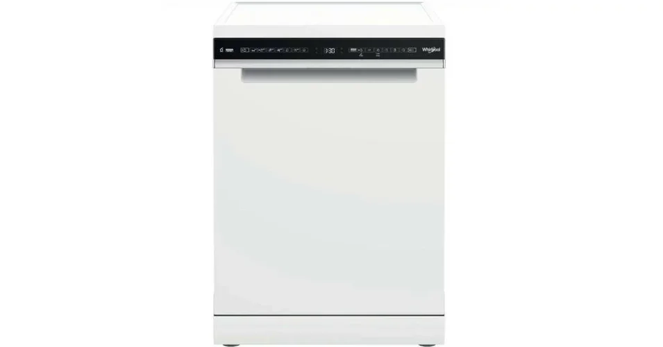 Alacsony ár WHIRLPOOL WH3FD14BN7 Mosogatógép, D , 14 teríték, fehér készülékszín, 10 program, 9,5 l vízfogyasztás , PowerClean és 6. Érzék technológia , digitális kijelző, fix 3. evőeszköztartó fiók, NaturalDry 43 dBA, szupercsendes éjszakai program