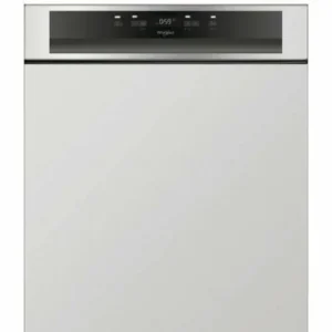 Whirlpool WBO3O33PLX beépíthető mosogatógép,Inox külső panel, "D" energiaosztály, 14 teríték, 9,5 l vízfogyasztás Csak ma