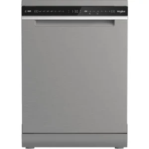 WHIRLPOOL W8FHS61X Mosogatógép, A , 15 teríték, inox készülékszín, 8 program, 9,9 l vízfogyasztás, PowerClean és 6. érzék technolgóia , IBIZA 3. evőeszköztartó fiók, NaturalDry 41 dBA Akció