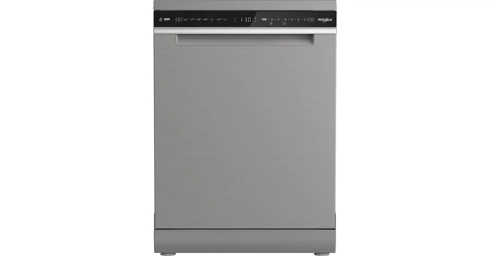 WHIRLPOOL W8FHS61X Mosogatógép, A , 15 teríték, inox készülékszín, 8 program, 9,9 l vízfogyasztás, PowerClean és 6. érzék technolgóia , IBIZA 3. evőeszköztartó fiók, NaturalDry 41 dBA Akció