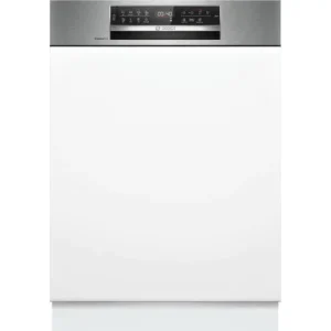 Bosch SMI6ECS10E Integrálható Mosogatógép - Serie 6 - Home Connect - Nemesacél - 14 teríték - Energiaosztály A - 8 program - 5 opció - Nagyméretű LCD kijelző - Érintőgombos vezérlés - EfficientDry szárítás - MaxFlex kosárrendszer - VarioDrawer Különleges ajánlat