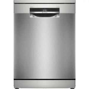 Bosch SMS6ECI15E Szabadonálló Mosogatógép - Serie 6 - Home Connect - Nemesacél - 14 teríték - Energiaosztály A - 6 program - 4 opció - Nagyméretű LED kijelző - Nyomógombos vezérlés - EfficientDry szárítás - MaxFlex kosárrendszer - VarioDrawer Vásárlói kedvenc