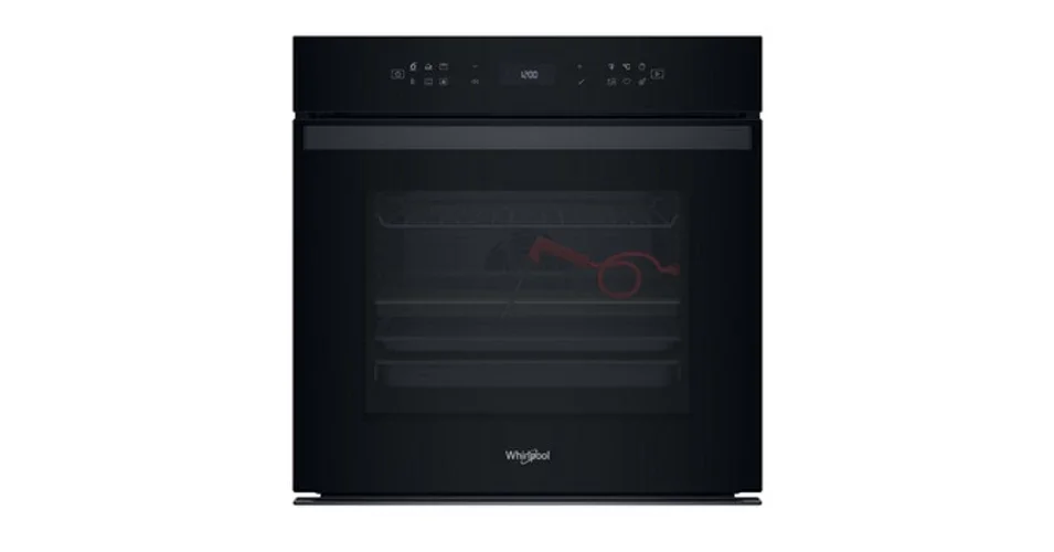 Whirlpool WOI68FPT1SBA Beépíthető sütő, Fekete üveg, finoman csukódó sütőajtó, 6. Érzék funkció receptekkel, MF8, PIROLITIKUS és HIDROLITIKUS tisztítás, Assisted kijelző (magyar nyelvű, érintőszenzoros), Airfry, teleszkópos sütősín, 73 l Legjobb ár
