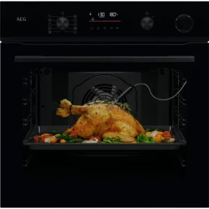 AEG TA5PB531AB SteamBake/SurroundCook beépíthető gőzsütő, maghőmérő, Wifi, pirolitikus tisztítás Biztonságos vásárlás