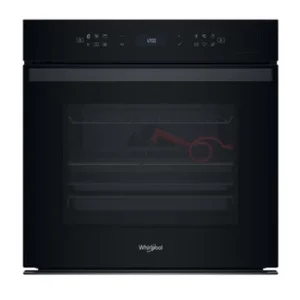 Whirlpool WOI6A8FPT1SBA Beépíthető sütő, Fekete üveg, finoman csukódó sütőajtó, 6. Érzék funkció receptekkel, MF8, PIROLITIKUS és HIDROLITIKUS tisztítás, Assisted kijelző (magyar nyelvű, érintőszenzoros), Airfry, gőz, teleszkópos sütősín, 73 l Legnépszerűbb
