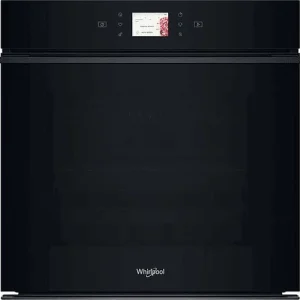Whirlpool WOI98HT2SBA Fekete üveg, finoman csukódó sütőajtó , MF8, SmartClean (hidrolitikus) sütőtisztítás, "A+", LCD TFT 3‘5 kijelző (magyar nyelvű, érintőszenzoros), 2 teleszkópos sütősín, 73 liter Népszerű