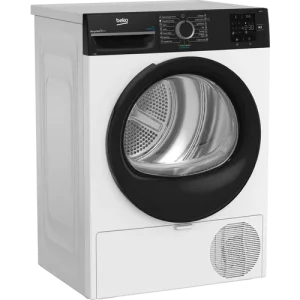 Beko BM3T37239WBB szabadonálló hőszivattyús szárítógép, 7 kg, Steam Cure funkció, FreshCaps, 54 cm mély Azonnali szállítás