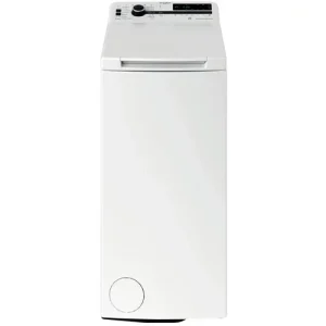 WHIRLPOOL TDLRB7252BSEU Felültöltős mosógép, "B" 1200 f, 7 kg kapacitás, nagy digitális kijelző, 6. Érzék funkció, FreshCare , inverter motor, Teljes Aquastop Kedvezmény